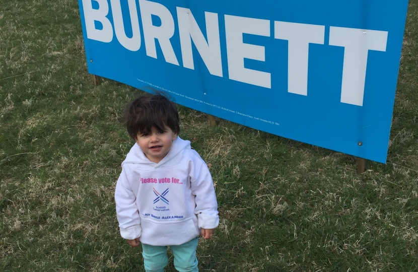 A young supporter!
