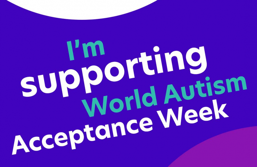 I'm supporting World Autism Acceptance Week