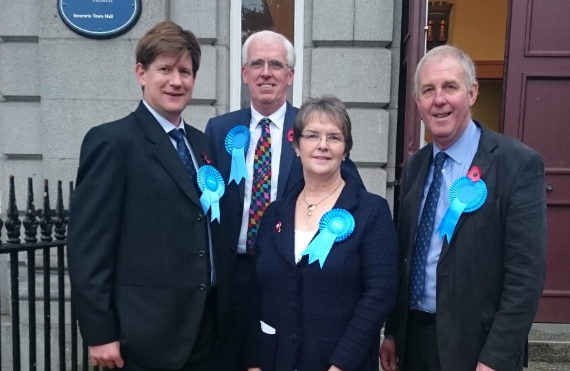 Scottish Conservatives beat SNP to 1st place & elect Cllr Margo Stewart