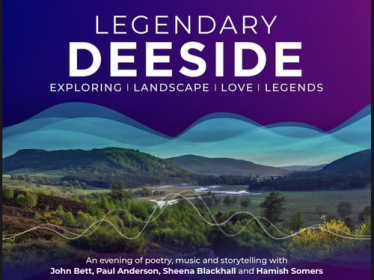 A promotional poster with the title, "Legendary Deeside".